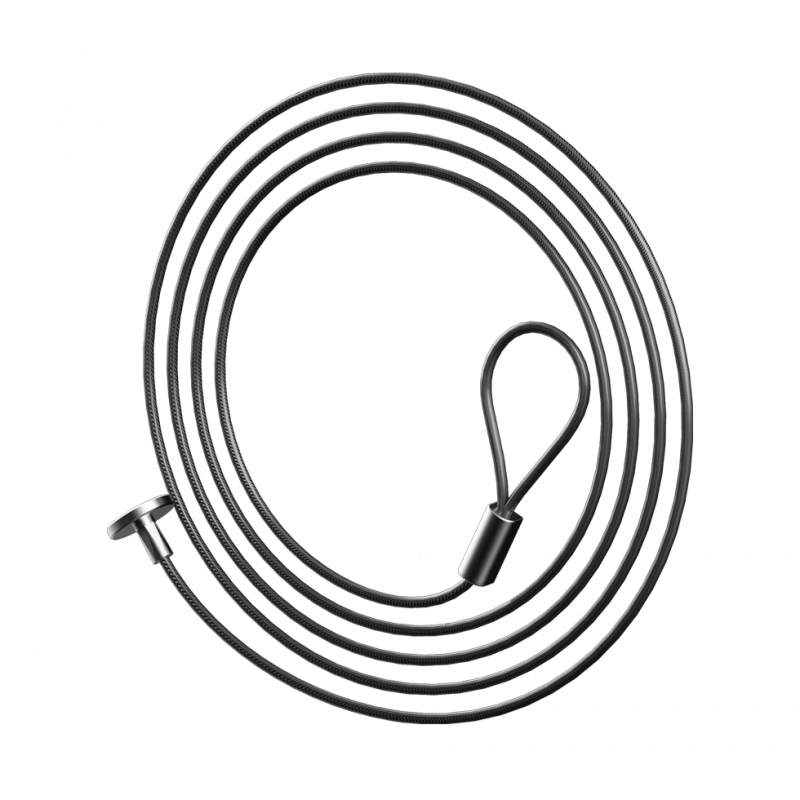 Vaultek - LP-C48 __ Steel Security Cable for LifePod - 4 Foot Length