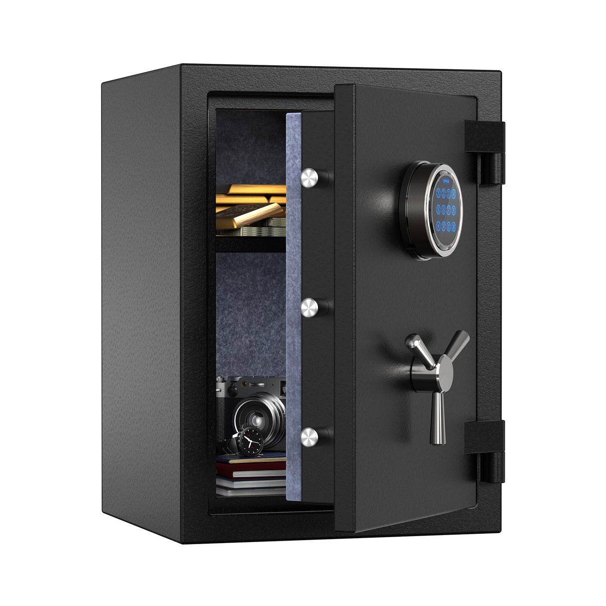RPNB - RPEFS50 Digital Keypad Fireproof Safe, Deluxe Safe Box, 1.29 cu. ft.