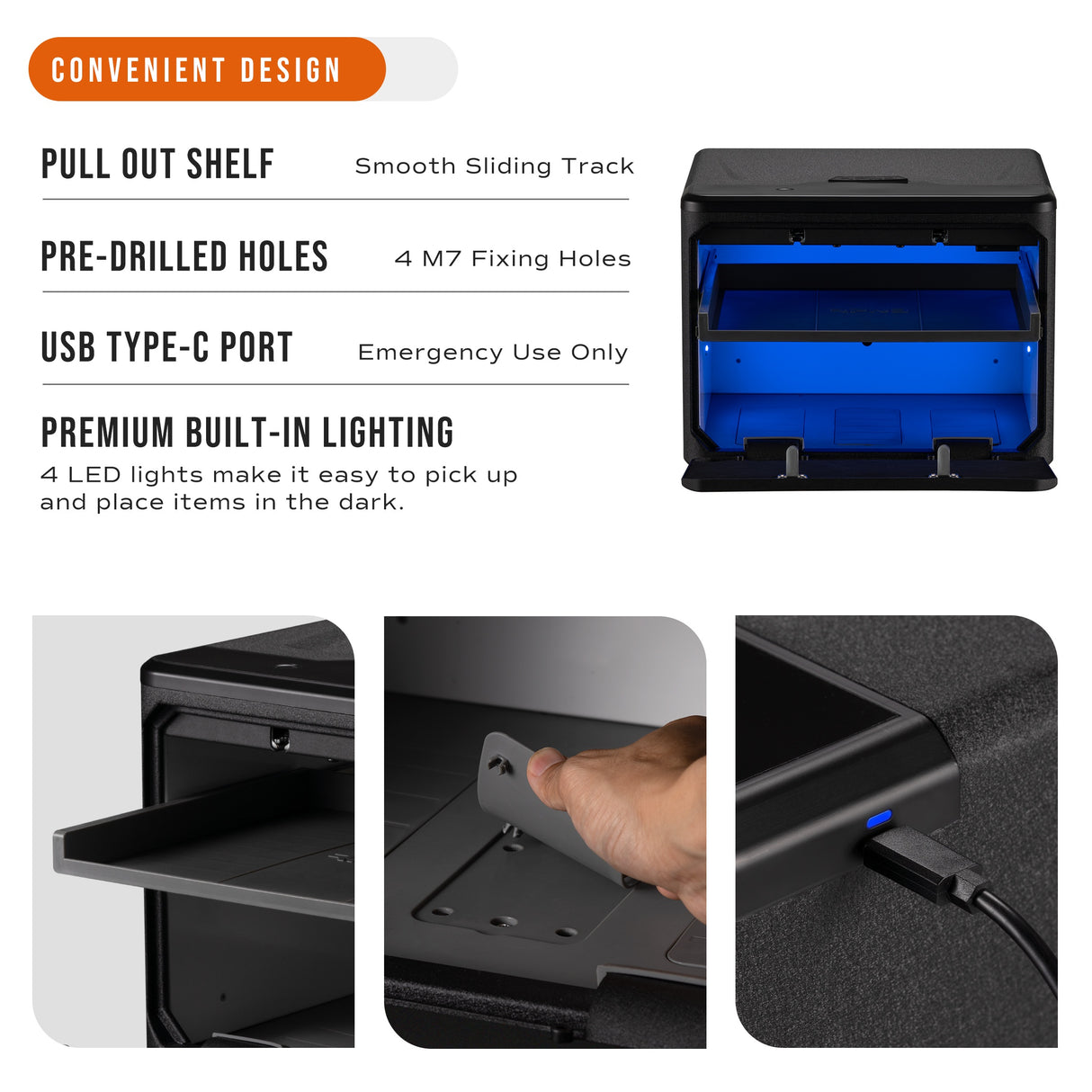 RPNB - RP2009 - Biometric High Capacity Multiple Pistol Storage Safe