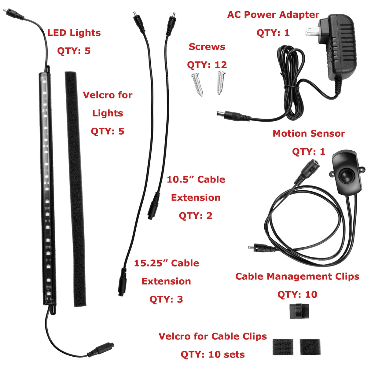 Tracker Safe - LK-5000 - LED Light Kit with Motion Sensor
