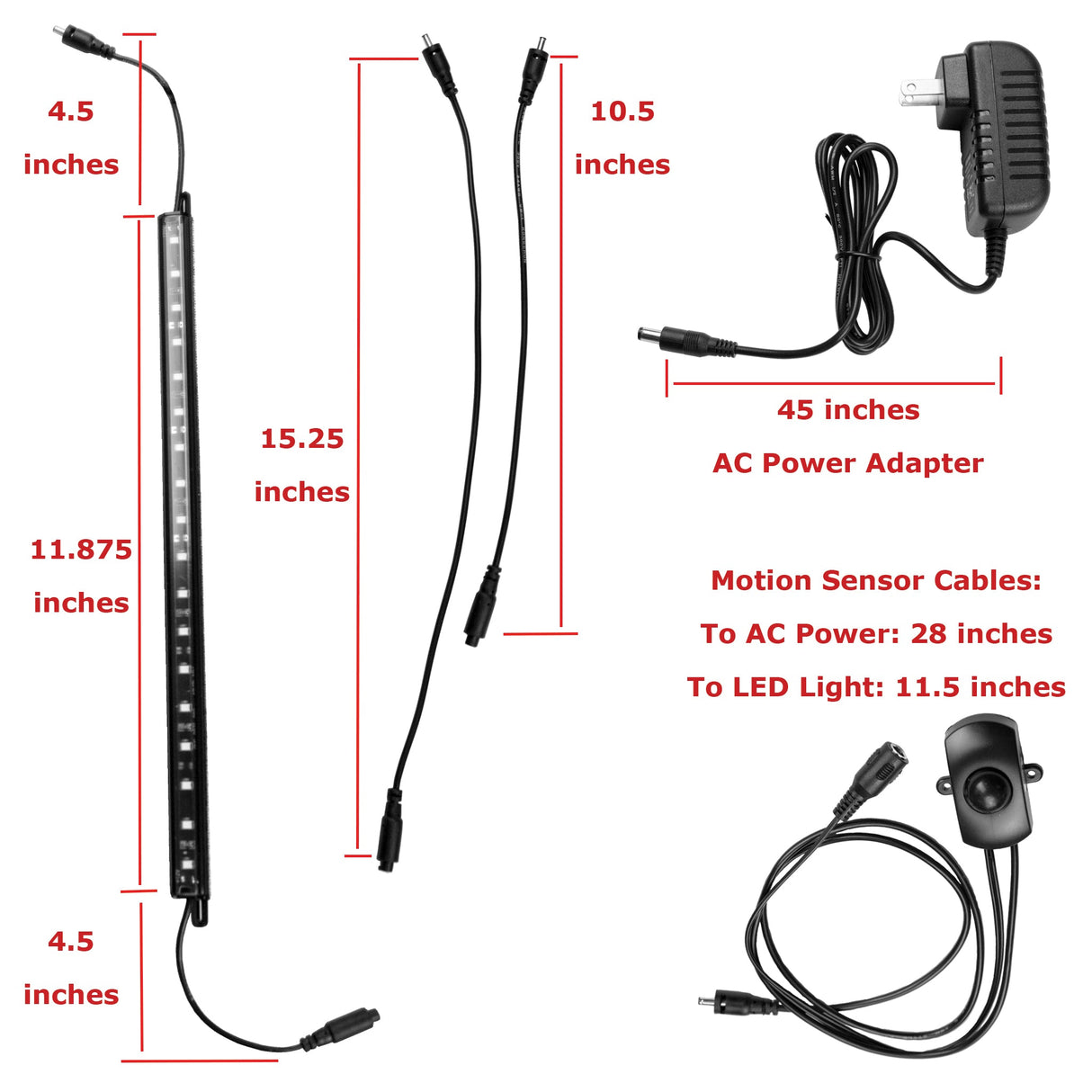 Tracker Safe - LK-5000 - LED Light Kit with Motion Sensor