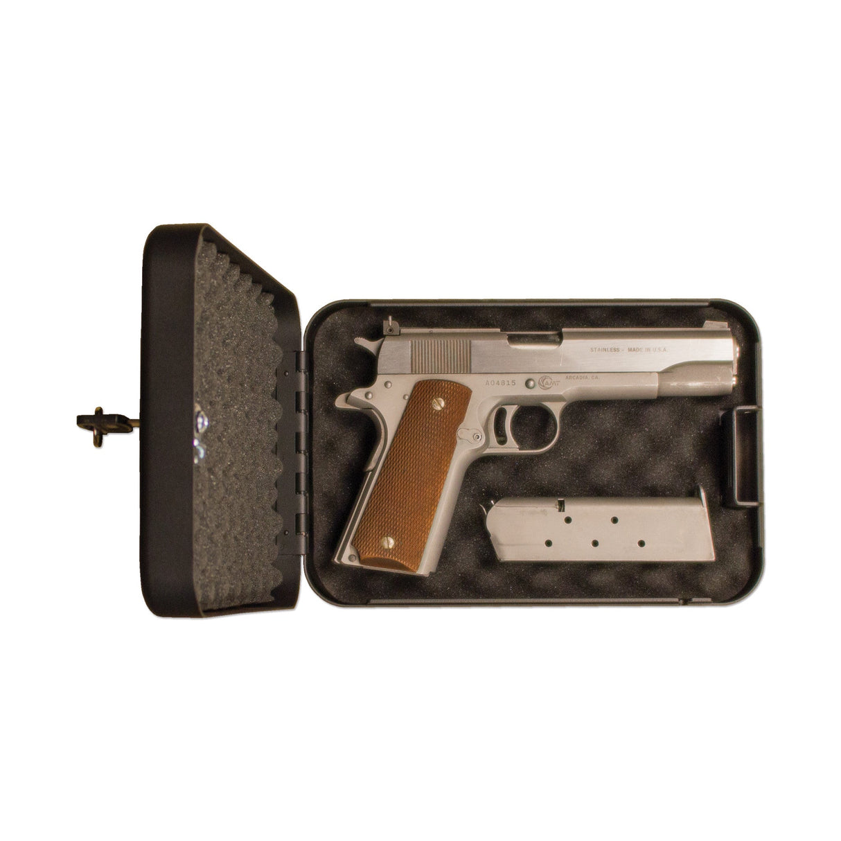 Tracker Safe - SPS-02 - Single Pistol Safe with Key Lock