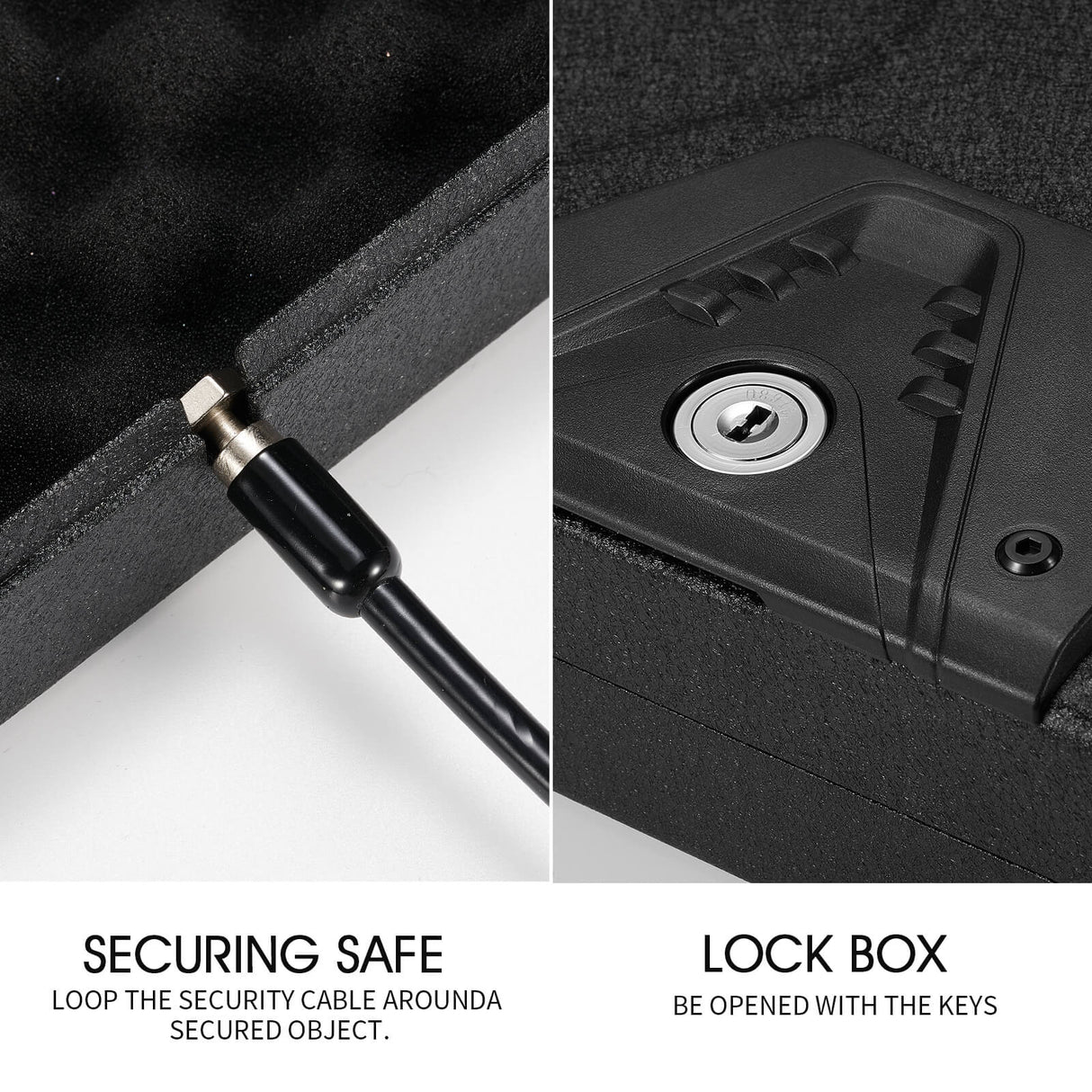 RPNB - RP2001 - Steel Security Handgun Safe