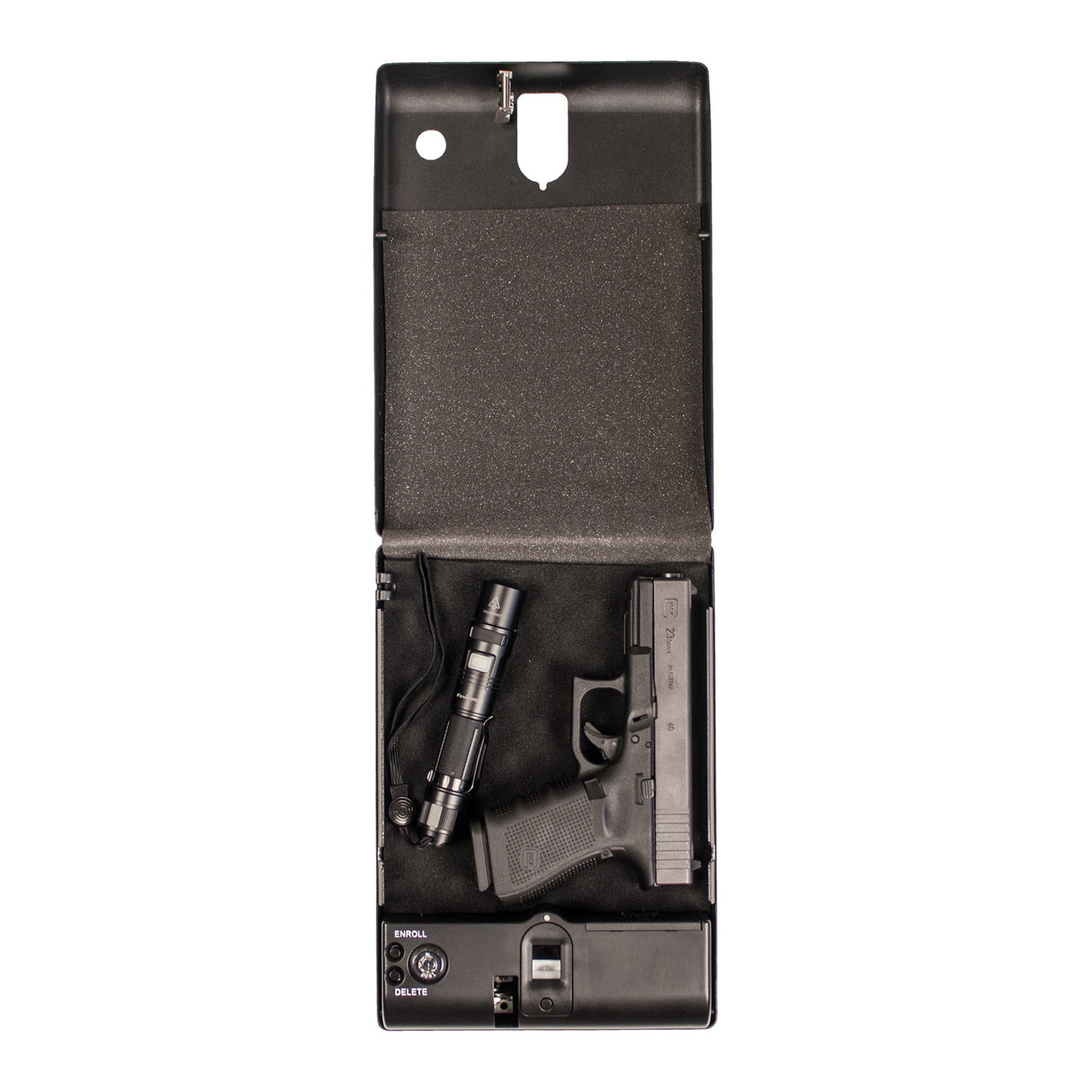 Tracker Safe - SPS-03B - Small Pistol Safe - Biometric Lock - 10.75" Length