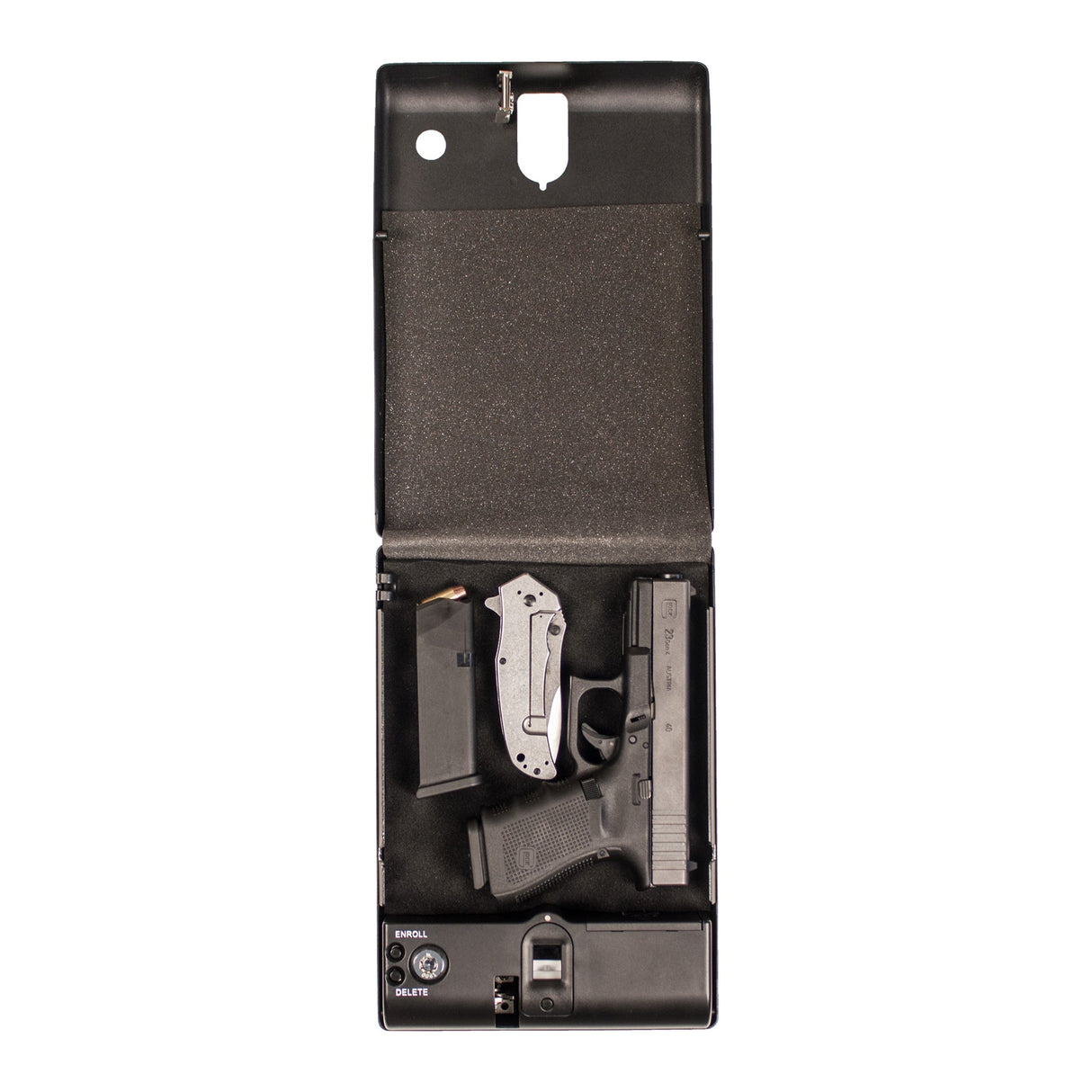 Tracker Safe - SPS-03B - Small Pistol Safe - Biometric Lock - 10.75" Length