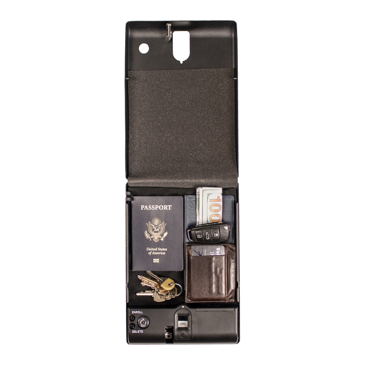 Tracker Safe - SPS-03B - Small Pistol Safe - Biometric Lock - 10.75" Length