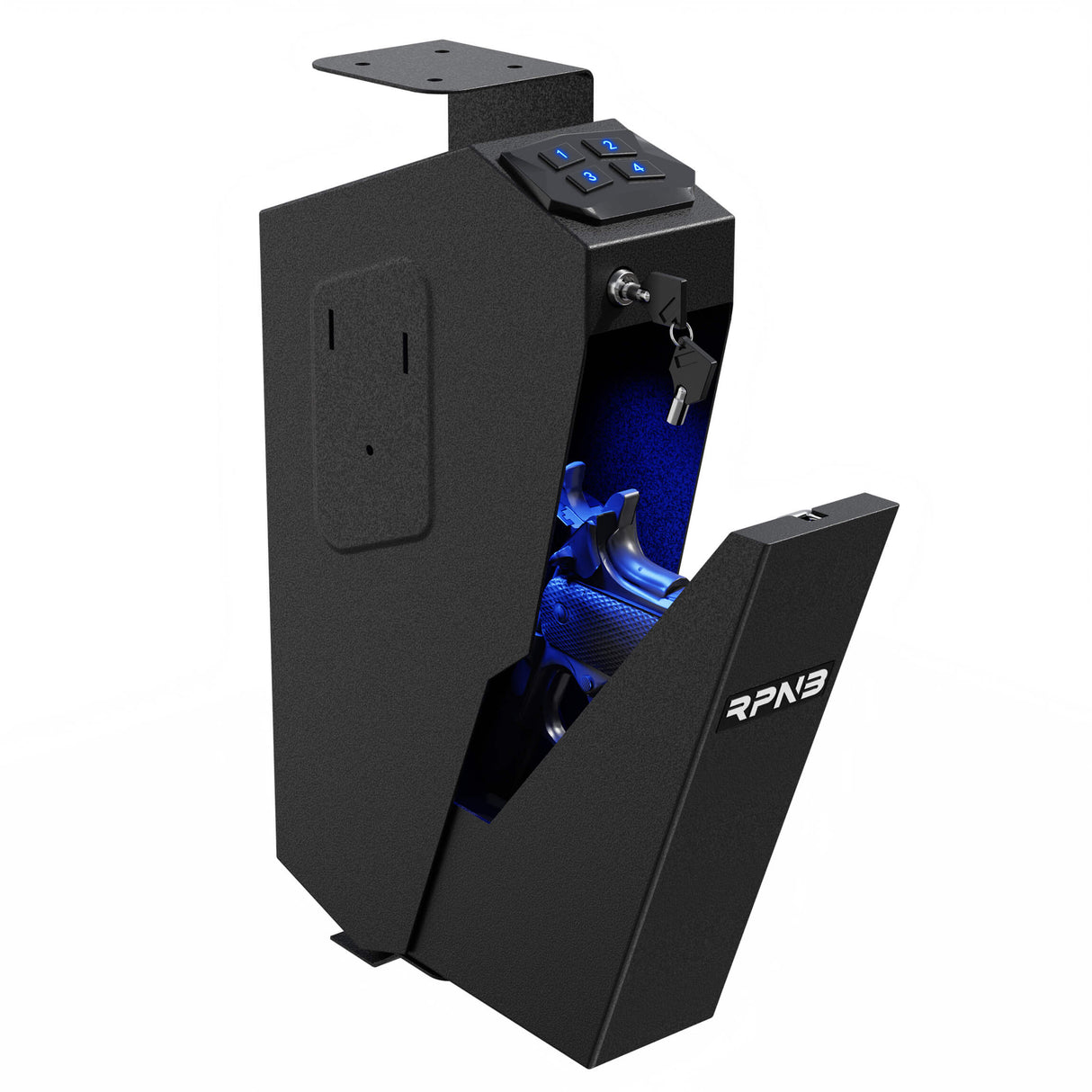 RPNB - RP311E - Quick Access Drop Down Gun Safe with Digit Keypad Lock