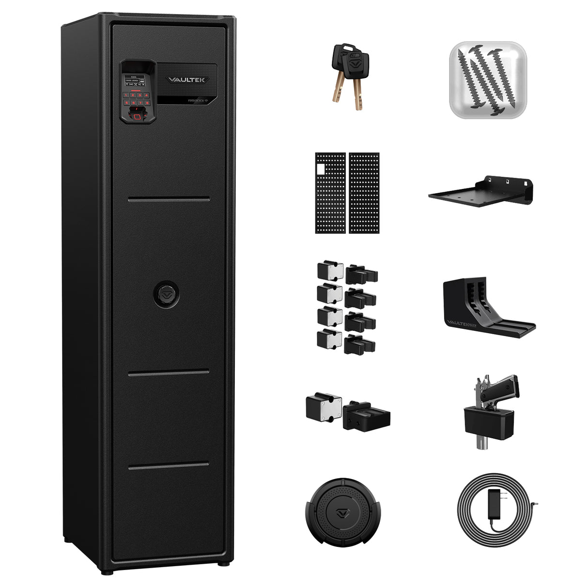Vaultek - NRS800i__ViSN Wi-Fi Biometric Smart Rifle Safe - RS Series