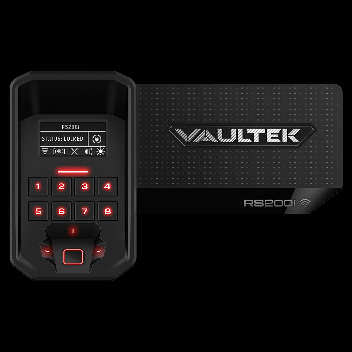 Vaultek - NRS200i__ViSN Wi-Fi Biometric Smart Rifle Safe - RS Series