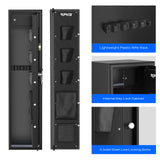 RPNB - RP5FR - Large Biometric Rifle Safe,Electronic Gun Security Cabinet for 5 Rifles