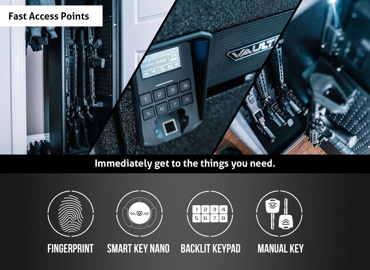 Vaultek - RS500i__Wi-Fi Biometric Smart Rifle Safe - RS Series