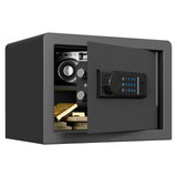 RPNB - RP25FSA - Biometric Home Safe with Fingerprint Digital Lock for Cash & Jewelry, 0.5 Cubic Feet