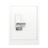 RPNB - RPHS60W - White - Fingerprint Home Safe With Touchscreen Keypad, Deluxe Nightstand Safe, 2.8 Cubic Feet