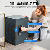 RPNB - RPHS60 - Smart Touch Screen Biometric Fingerprint Security Deluxe Safe Box, 2.8 Cubic Feet