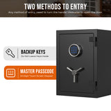 RPNB - RPEFS50 Digital Keypad Fireproof Safe, Deluxe Safe Box, 1.29 cu. ft.