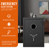 RPNB - RPEFS50 Digital Keypad Fireproof Safe, Deluxe Safe Box, 1.29 cu. ft.