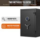 RPNB - RPEFS66 - Digital Keypad Fireproof Safe, Deluxe Home Safe, 2.12 Cubic Feet