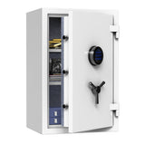 RPNB - RPEFS66W - Digital Keypad White Fireproof Safe, Deluxe Home Safe, 2.12 Cubic Feet