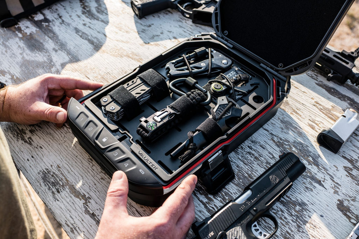 Vaultek - LifePod 2.0 _ Larger Weather Resistant Lockable Storage