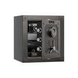 RPNB - RPFV45 - Large Retro Biometric Safe Box with Jewelry Drawer, 1.68 cu.ft.
