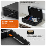 RPNB - RP2018 - Smart Biometric Gun Safe for Handgun, Quick Access Pistol Safe with Fingerprint