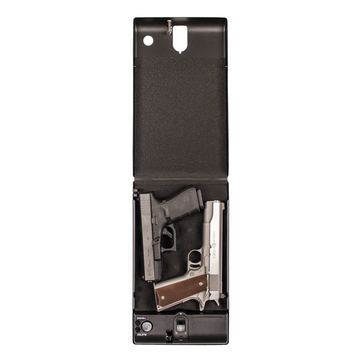 Tracker Safe - SPS-04B - Small Pistol Safe - Biometric Lock - 12.6" Length