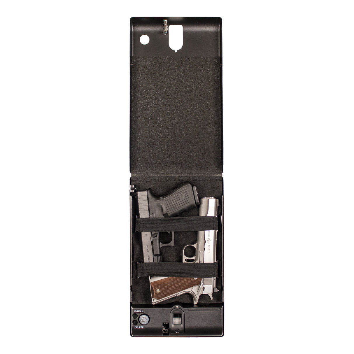 Tracker Safe - SPS-04B - Small Pistol Safe - Biometric Lock - 12.6" Length