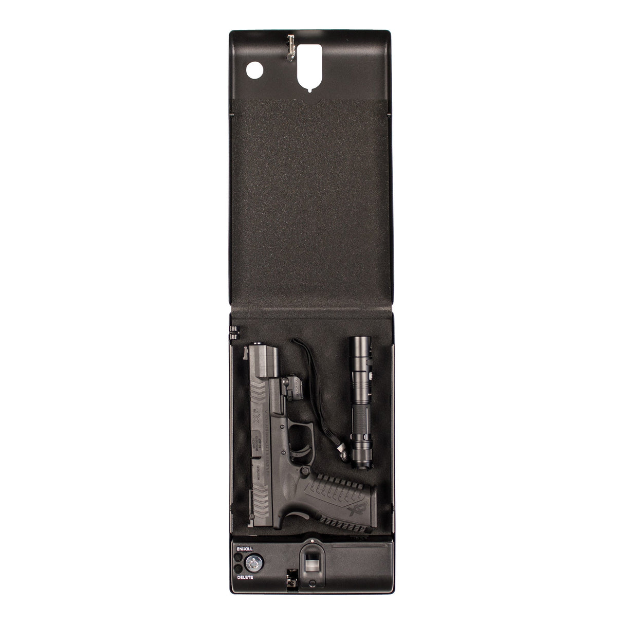 Tracker Safe - SPS-04B - Small Pistol Safe - Biometric Lock - 12.6" Length
