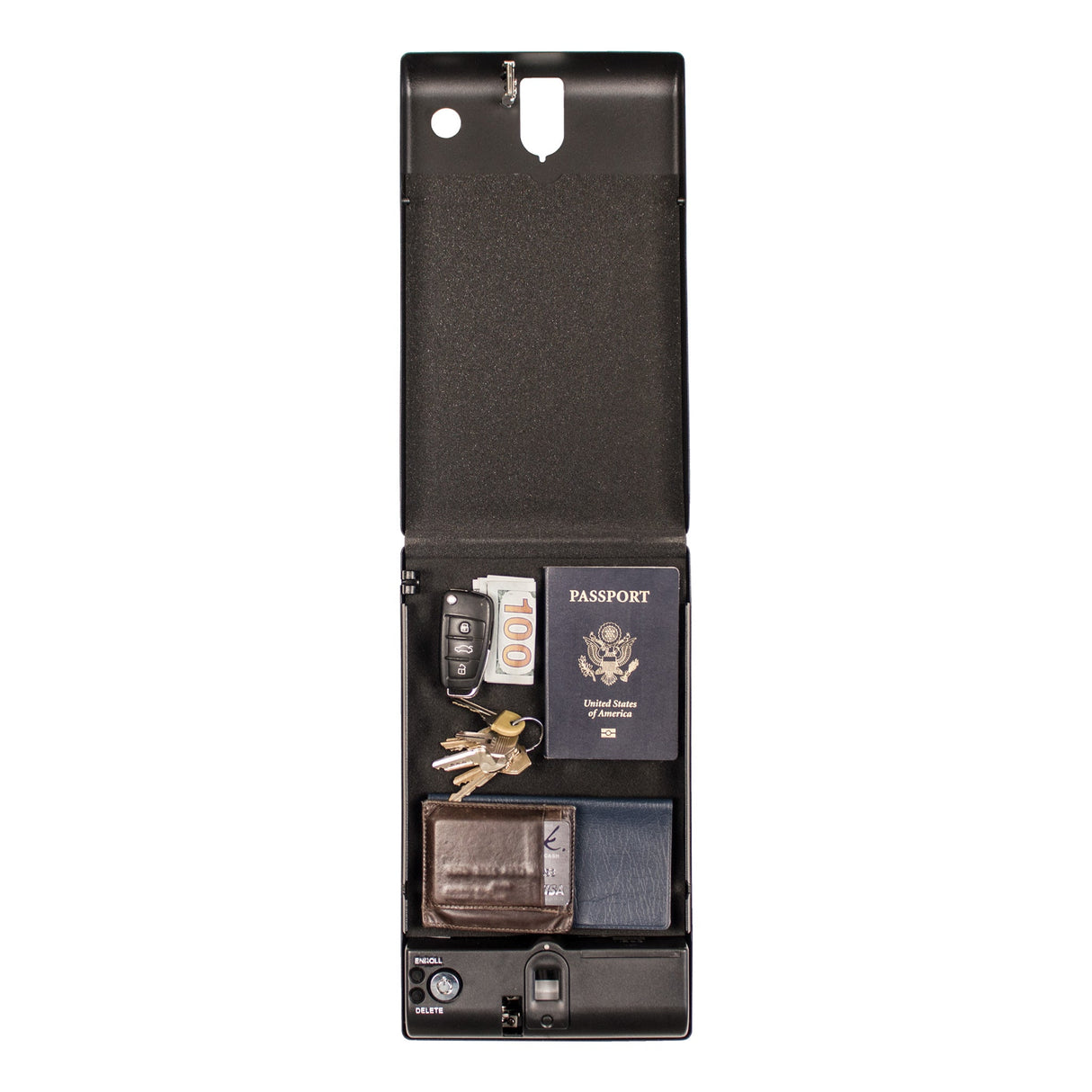 Tracker Safe - SPS-04B - Small Pistol Safe - Biometric Lock - 12.6" Length