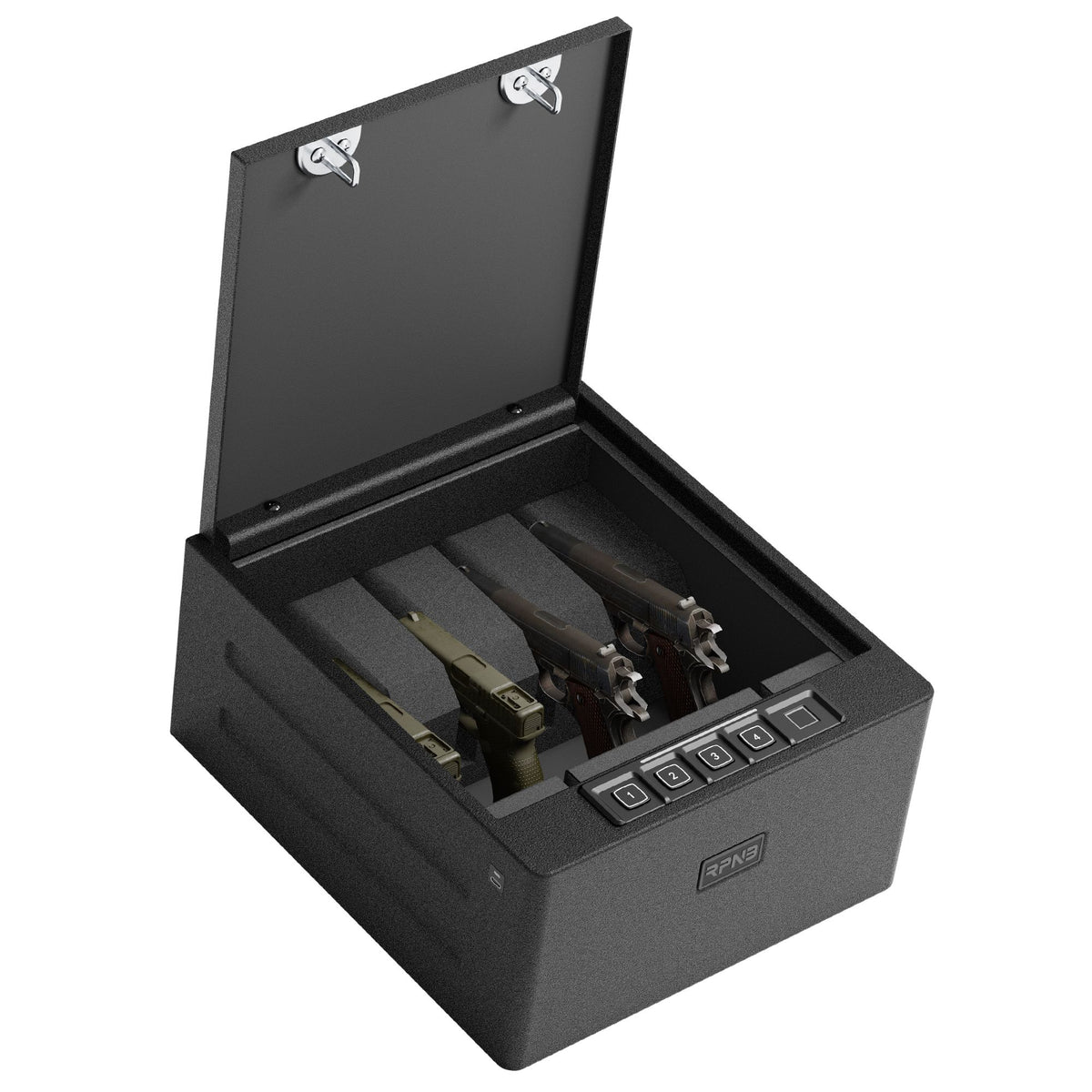 RPNB - RP2016 - Biometric 4 Pistols High-Capacity Gun Safe – Safes Plus ...