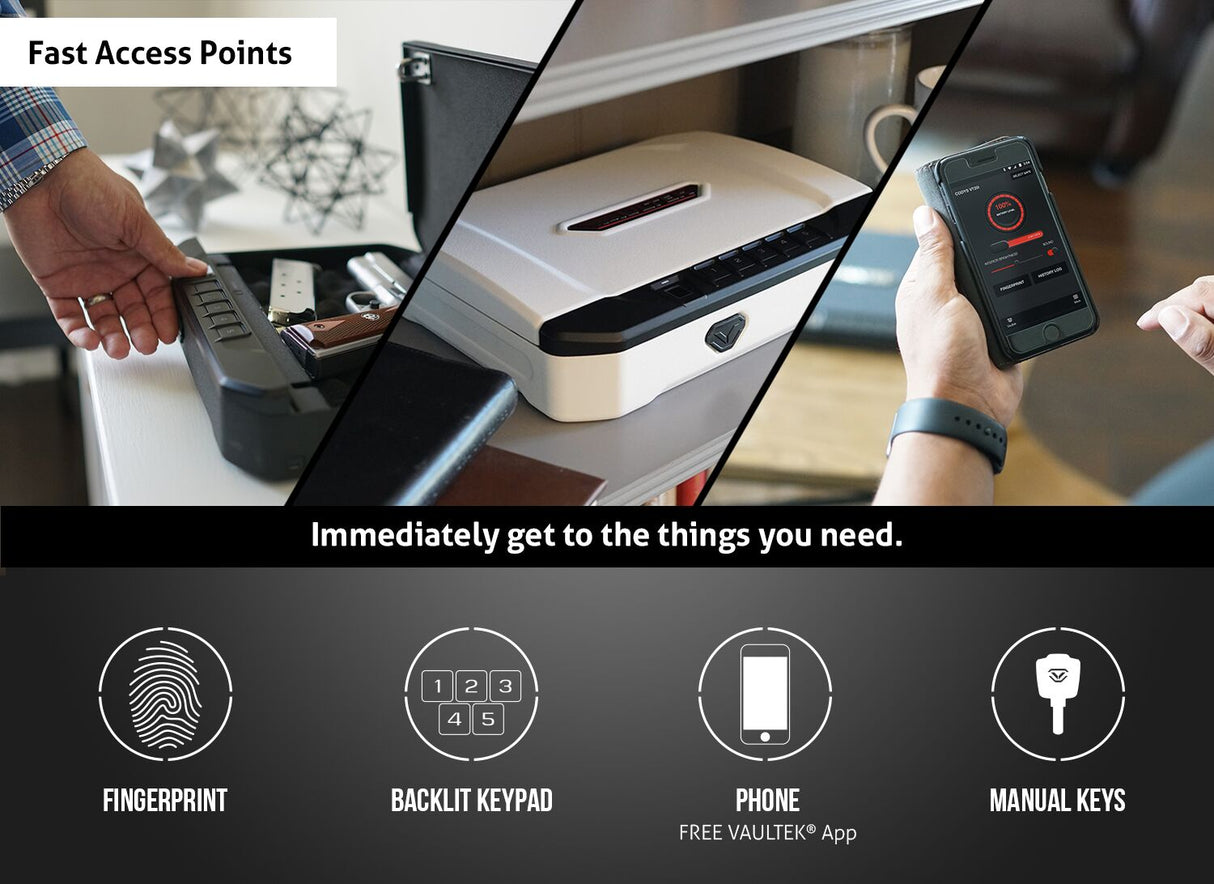 Vaultek - VS20i Biometric - Bluetooth - 20 Series