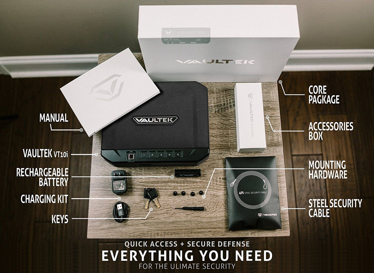 Vaultek - VS10i__Biometric - Bluetooth - 10 Series